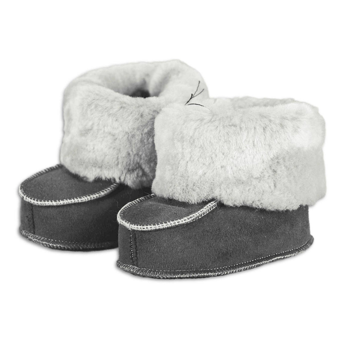 Sheepskin Baby Booties