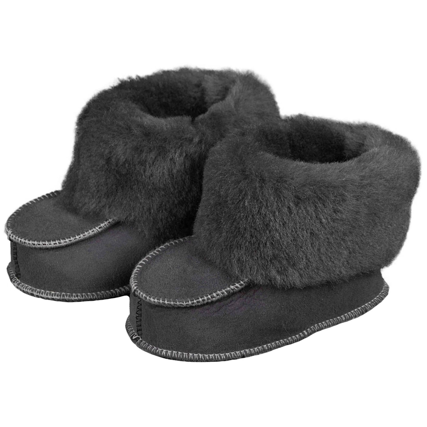 Sheepskin Baby Booties