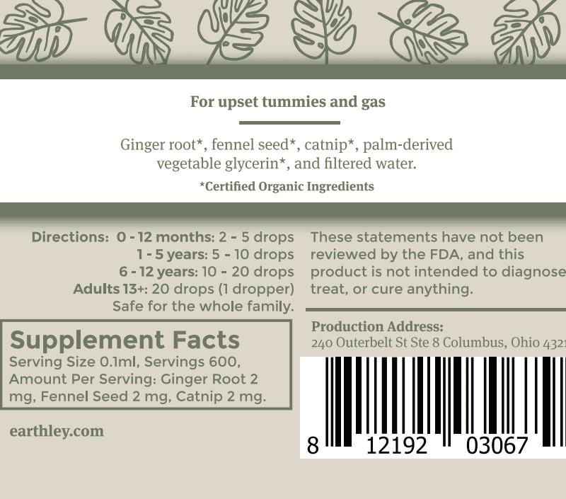 Infant Tummy Relief – For Gas, Bloating, and Upset Tummies